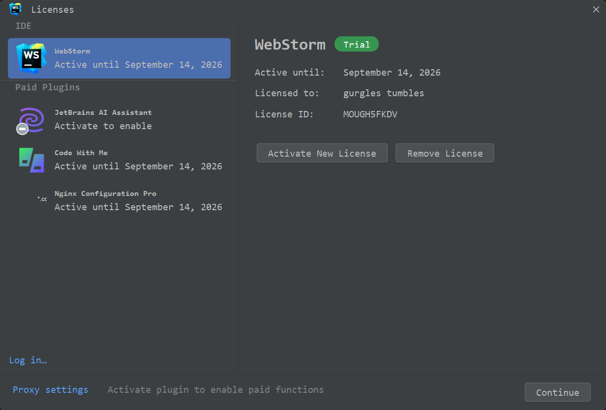 JetBrains产品全版本激活补丁使用教程(超详细)